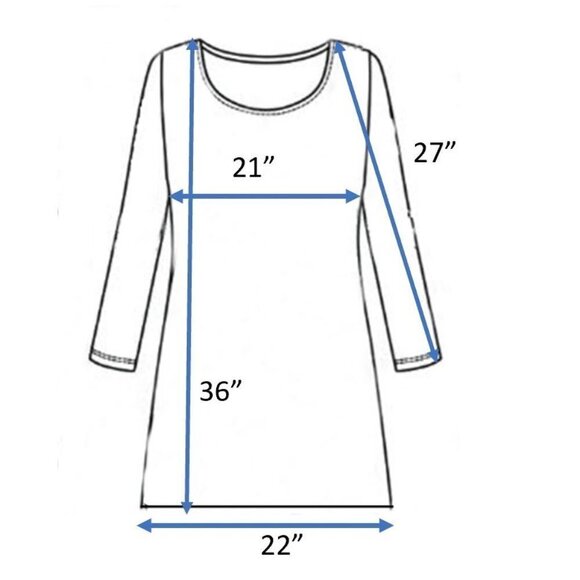 Style Studio Dk Brown Corduroy-Looking Velvet Soft Long Sleeved Dress - M - Picture 10 of 10